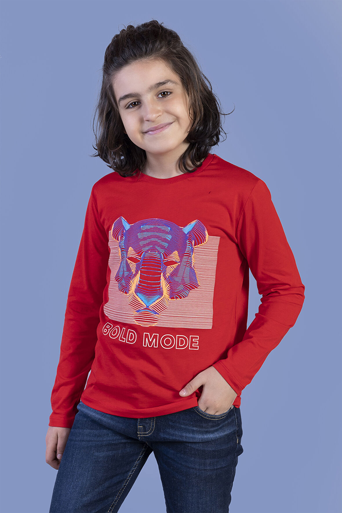 Toontoy Erkek Çocuk Kabartma Baskılı Tişört