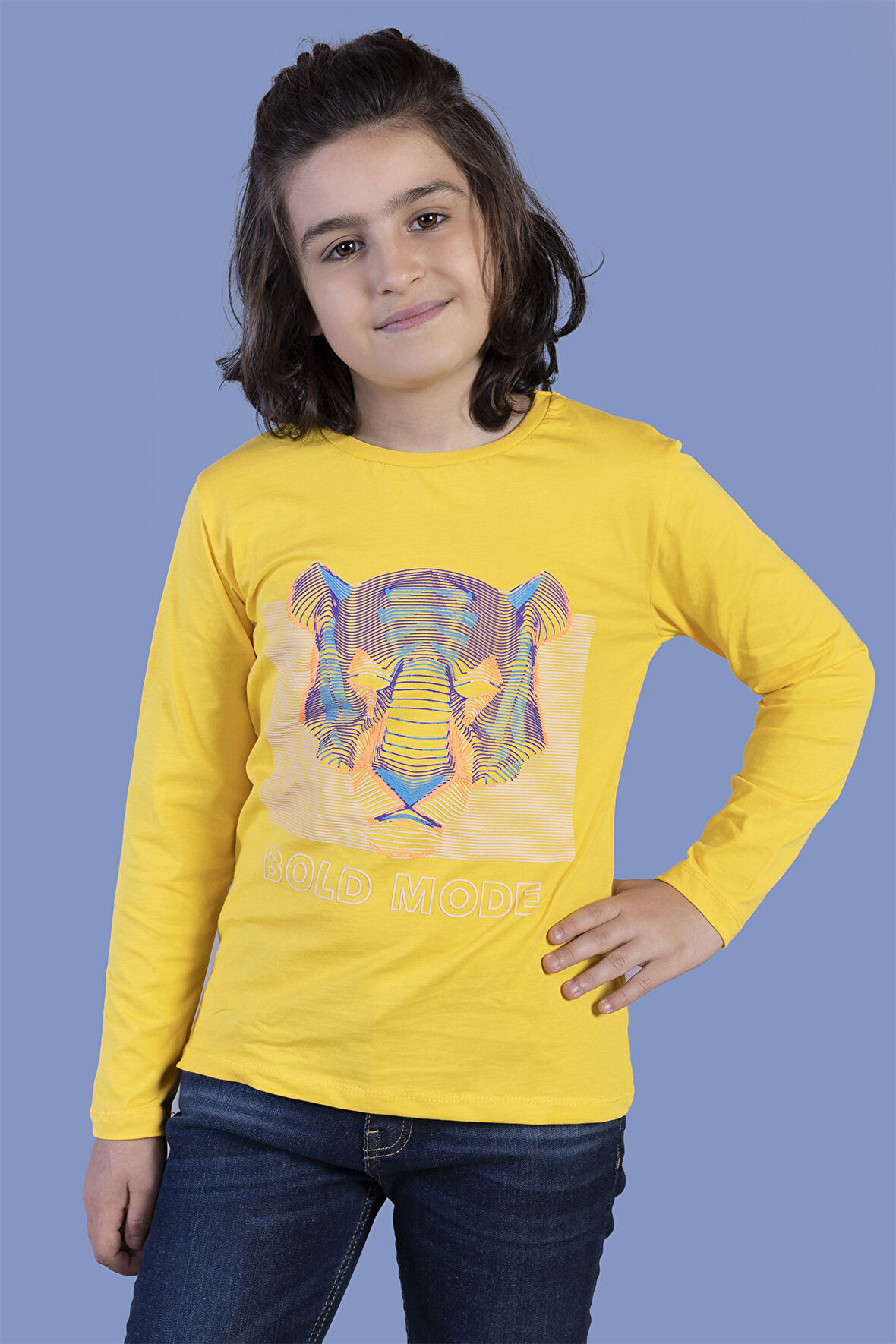 Toontoy Erkek Çocuk Kabartma Baskılı Tişört