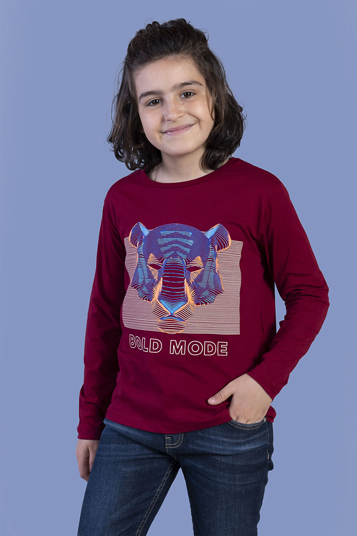 Toontoy Erkek Çocuk Kabartma Baskılı Tişört