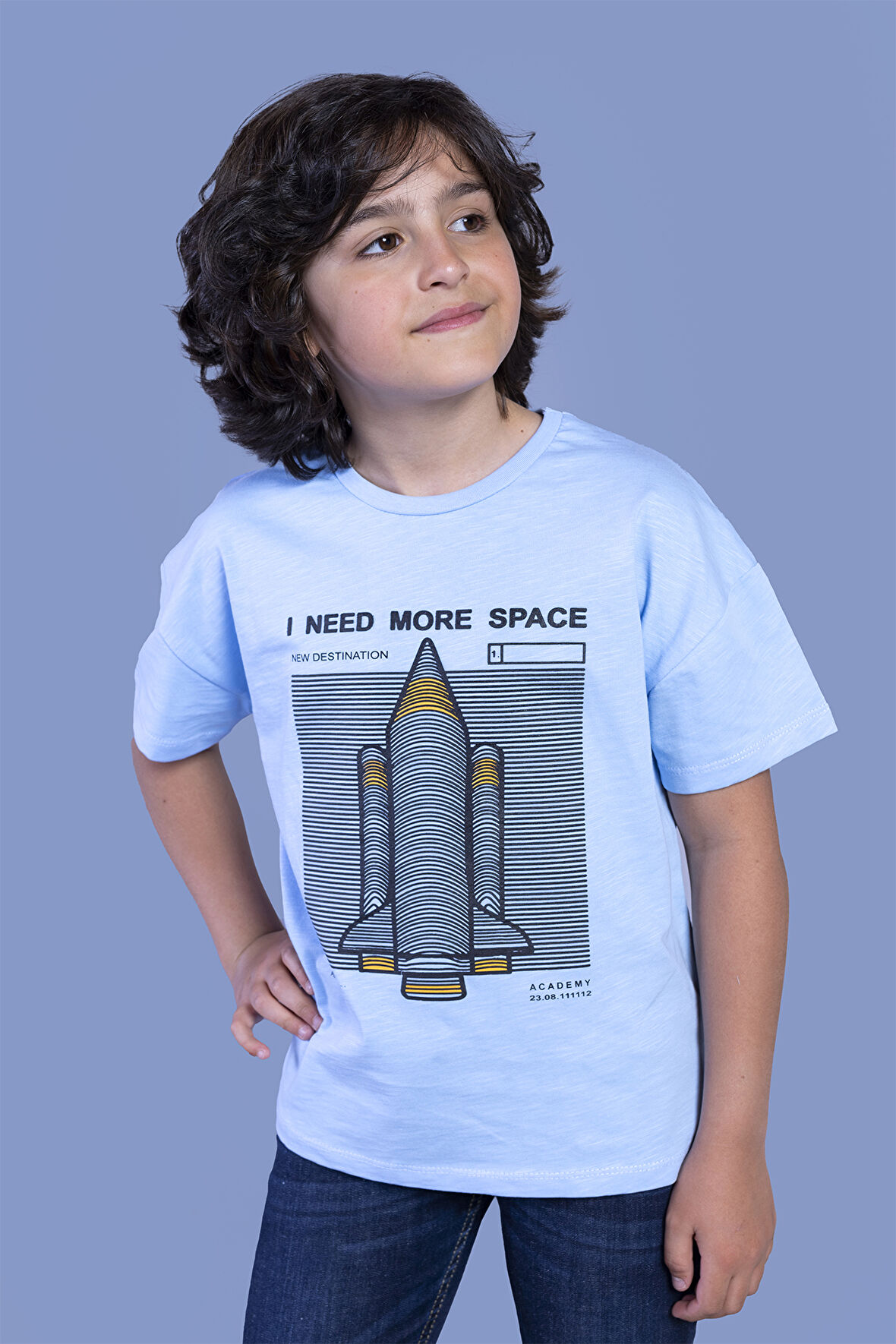 Toontoy Erkek Çocuk Kabartma Baskılı Tişört