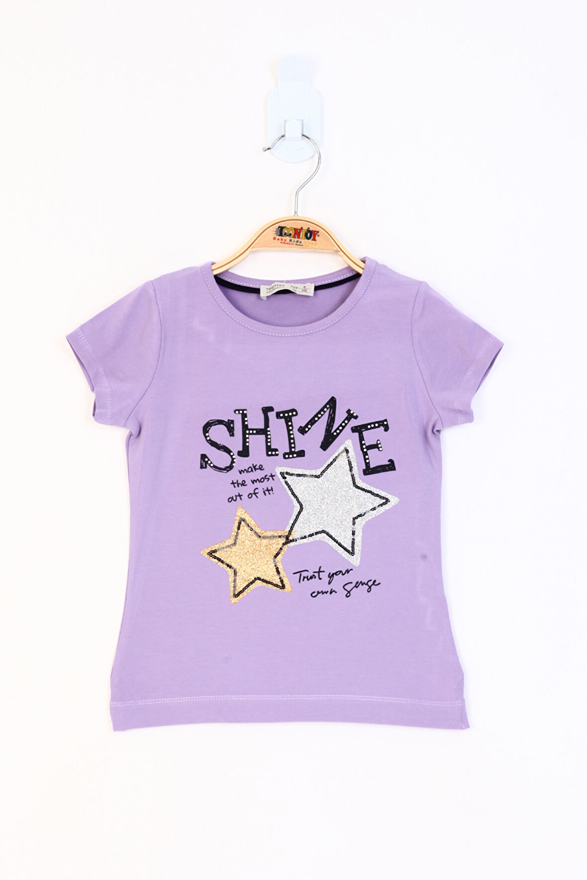 Toontoy Kız Çocuk Baskılı Tişört