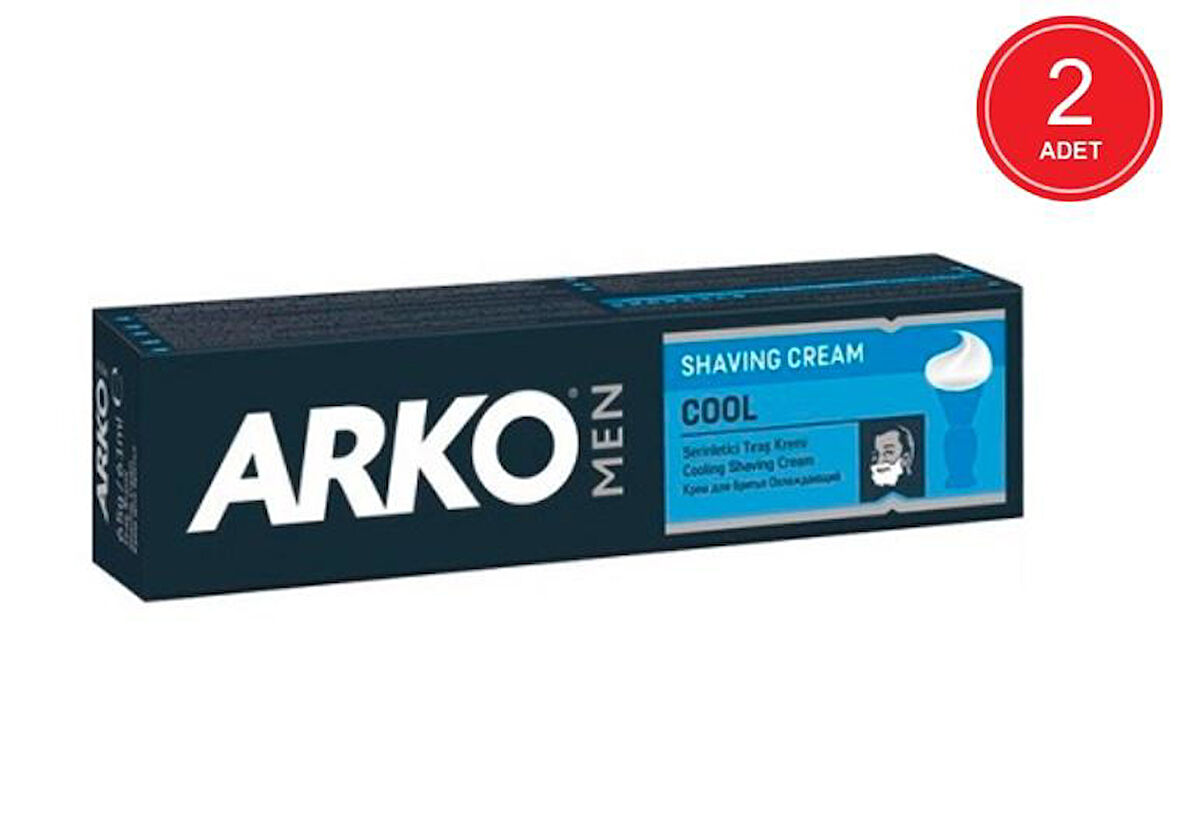 Arko Men Cool Tıraş Kremi 2 x 100 G