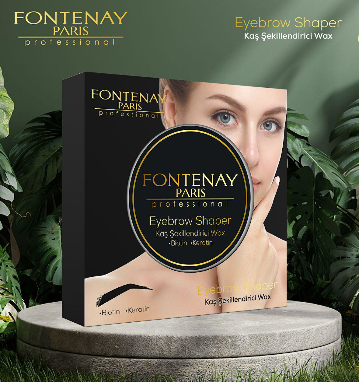 Fontenay Profesyonel Kaş Şekillendirici & Sabitleyici Wax EYEBROW SHAPER