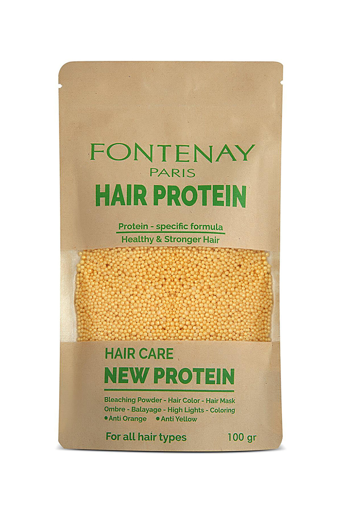 Fontenay Saç Bakım Proteini / Hair Protein Yıpranmaya Karşı Özel Ürün 100gr 4'lü Set