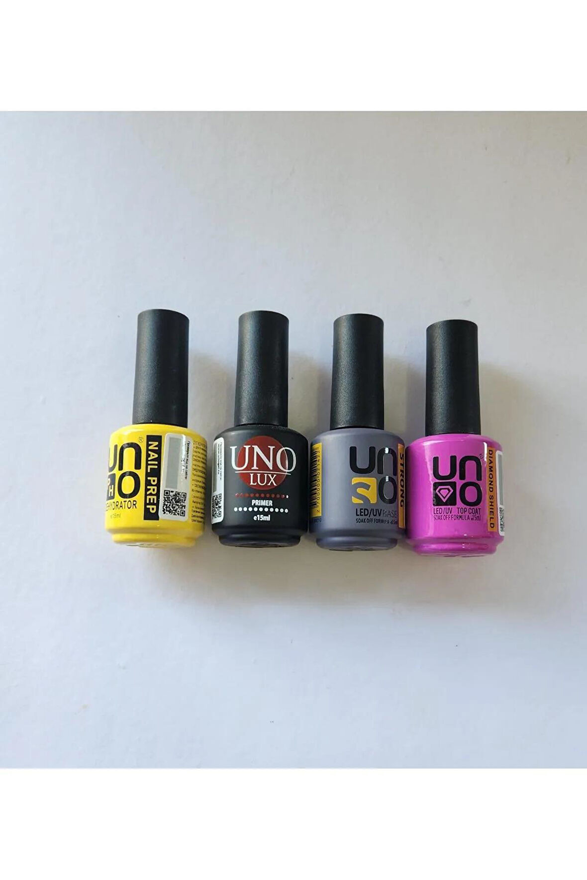 Fontenay Kalıcı Oje Seti Nail Prep15ml+Primer 15ml+Strong Base 15ml+Dıamond Top Coat 15 ml