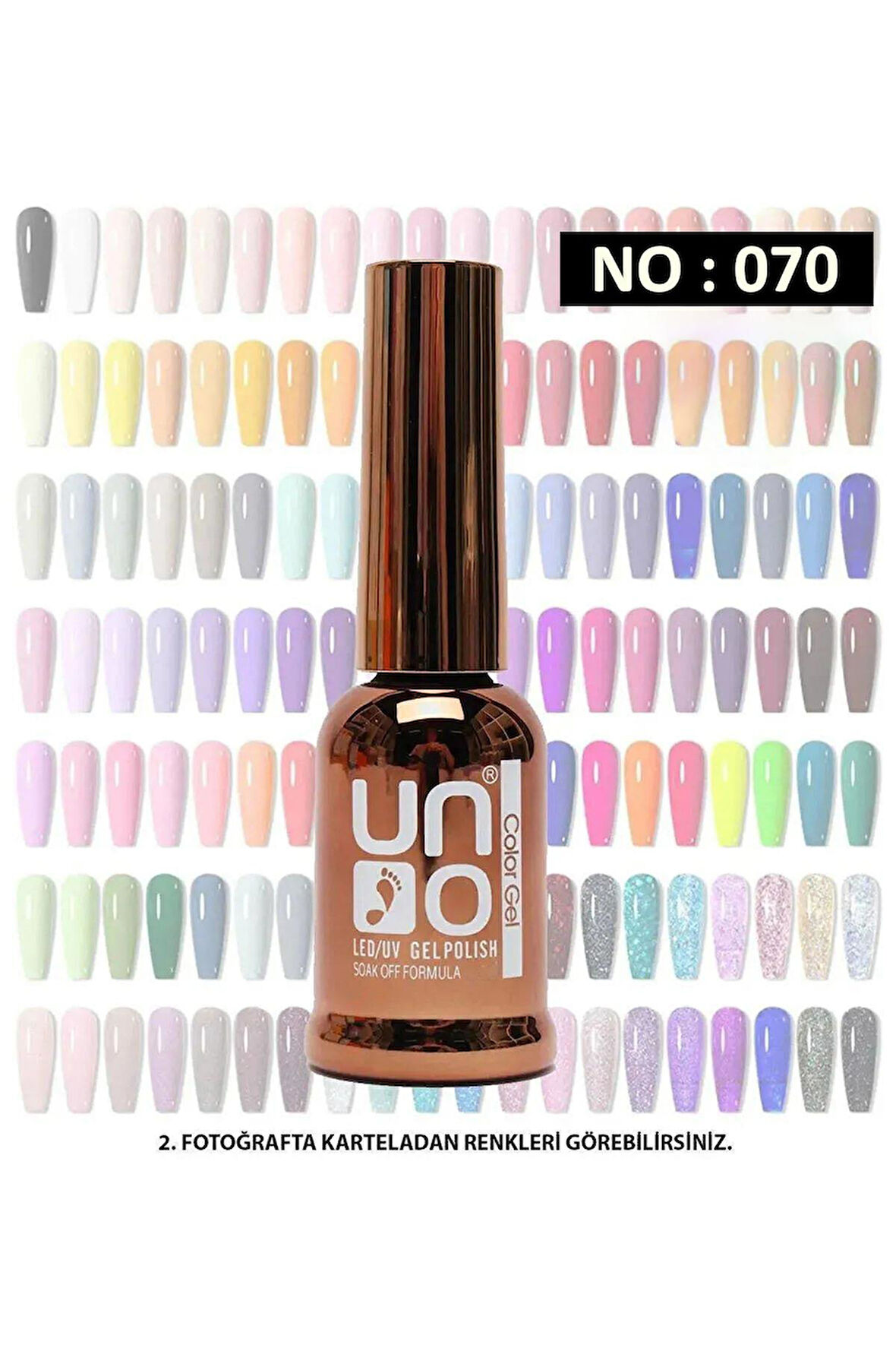 Fontenay Uno Kalıcı Oje 10ML No:070