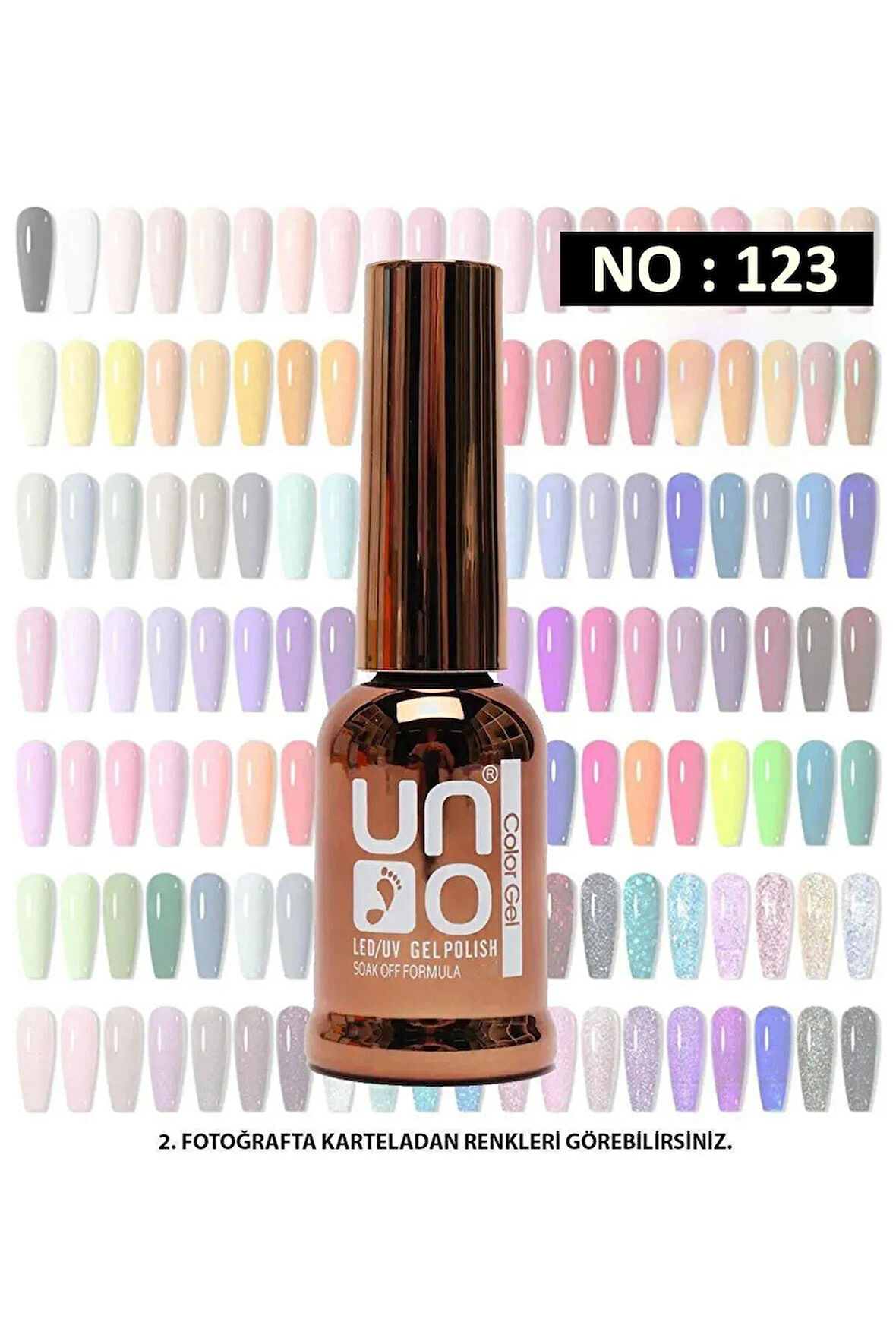 Fontenay Uno Kalıcı Oje 10ML No:123
