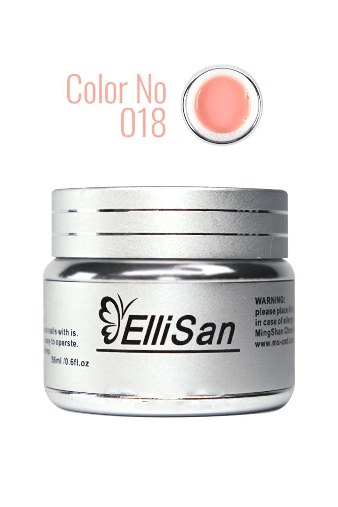 Fontenay Ellisan Protez Tırnak Jeli - Builder Gel 56 Gram - No:018