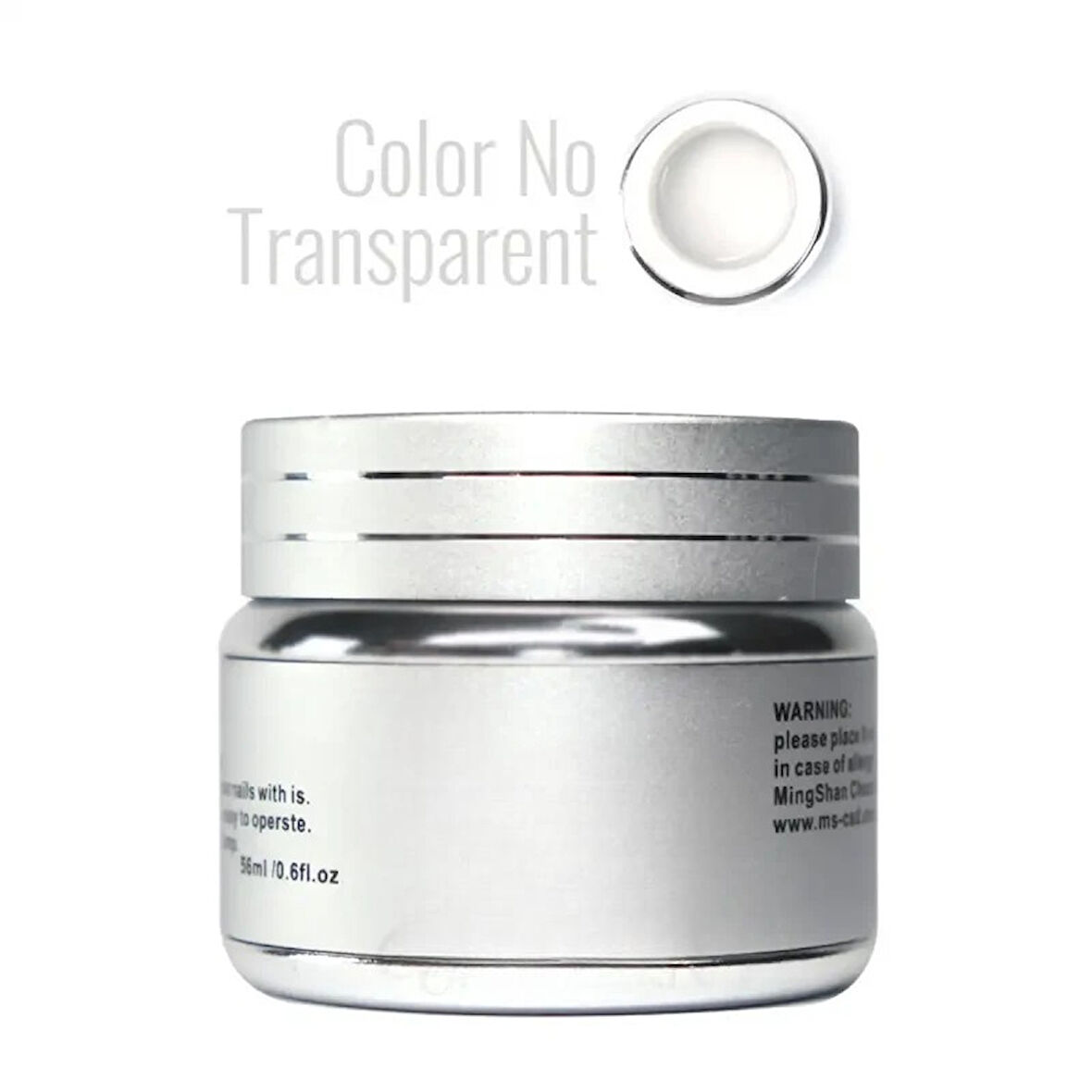 Fontenay Protez Tırnak Jeli - Builder Gel 56 Gram - No : Transparent