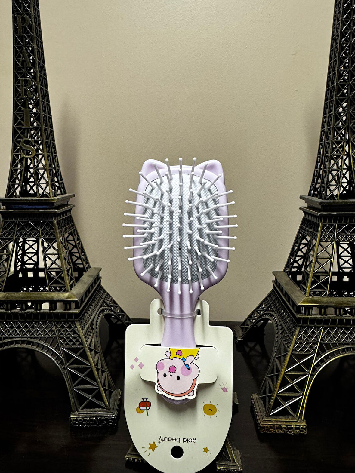 Fontenay Bebek Tarağı Bebek Saç Fırçası Mor Renk