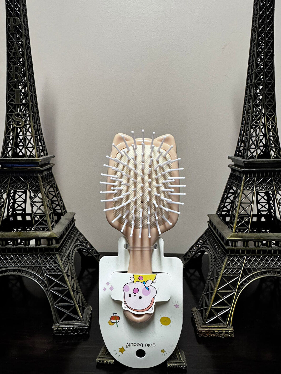 Fontenay Bebek Tarağı Bebek Saç Fırçası Krem Renk