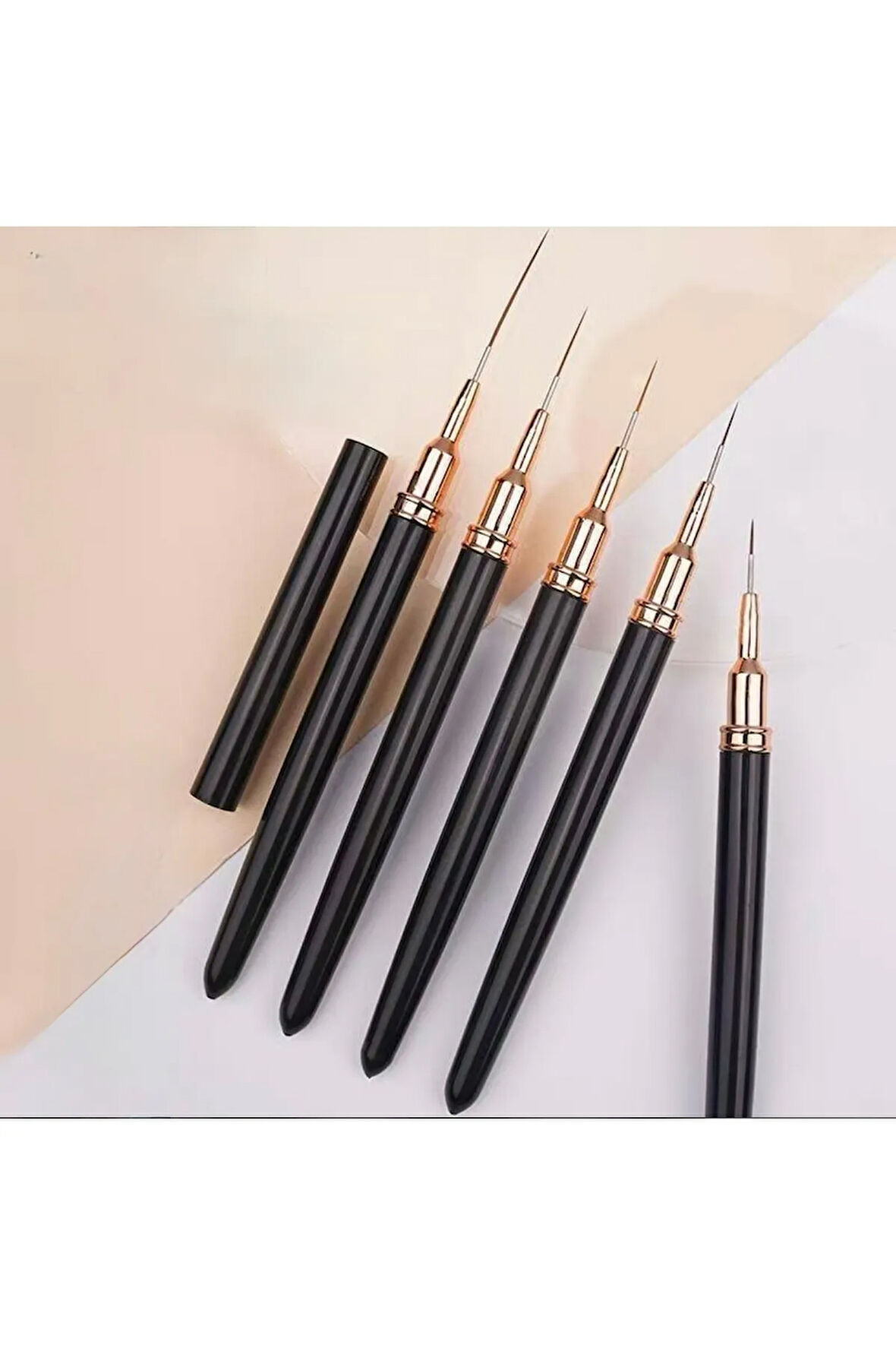 Fontenay 5’li Tırnak Süsleme Nail Art Fırça Seti