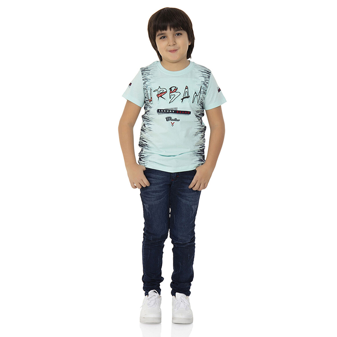 Toontoy  Erkek Çocuk t-shirt Çocuk Urban Baskılı