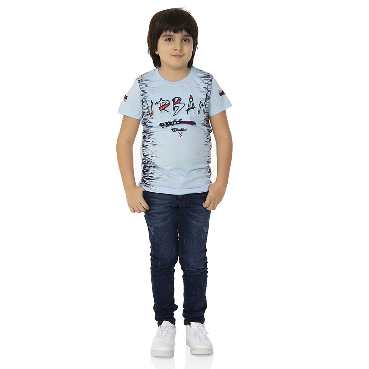 Toontoy  Erkek Çocuk T-shırt Çocuk Urban Baskılı