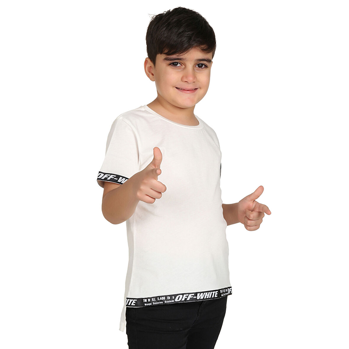 Toontoy Erkek Çocuk Kenar Şeritli Tişört