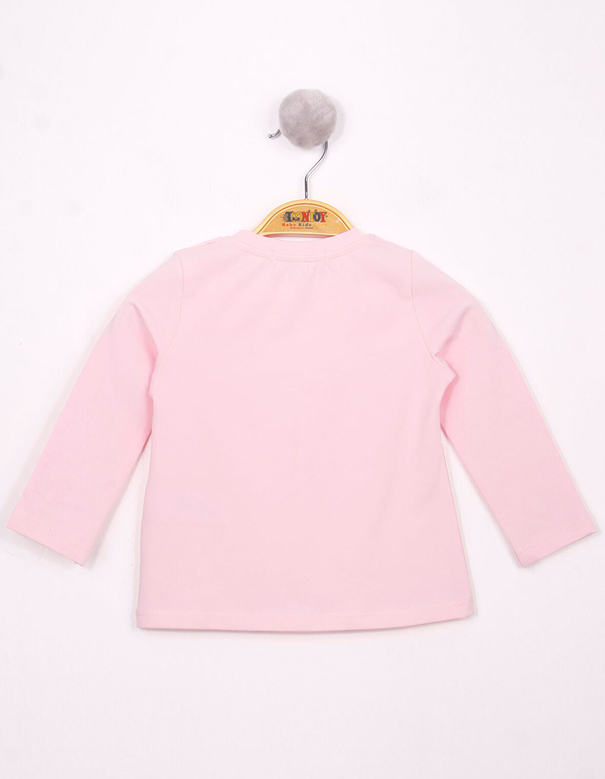 Toontoy Kız Bebek Göğsü Nakışlı T-Shirt