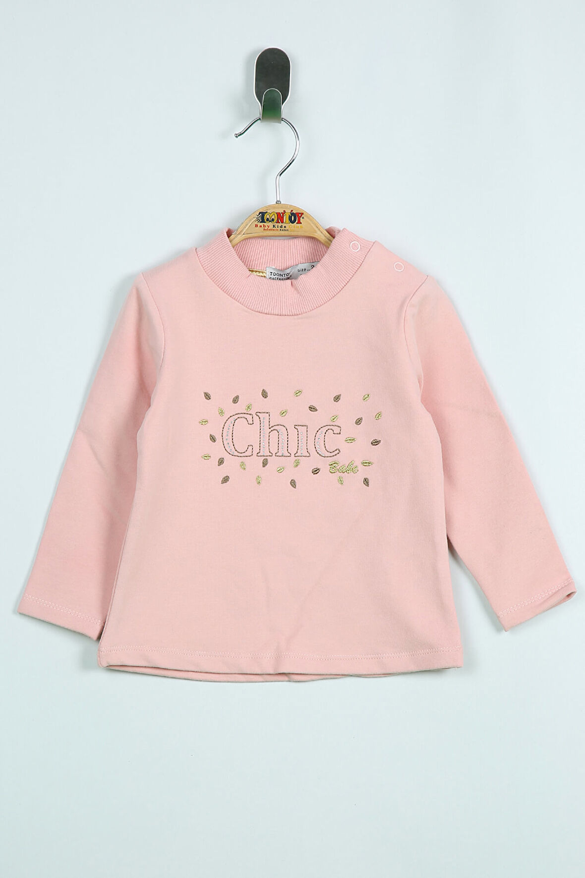 Toontoy Kız Bebek Chic Nakışlı Tişört