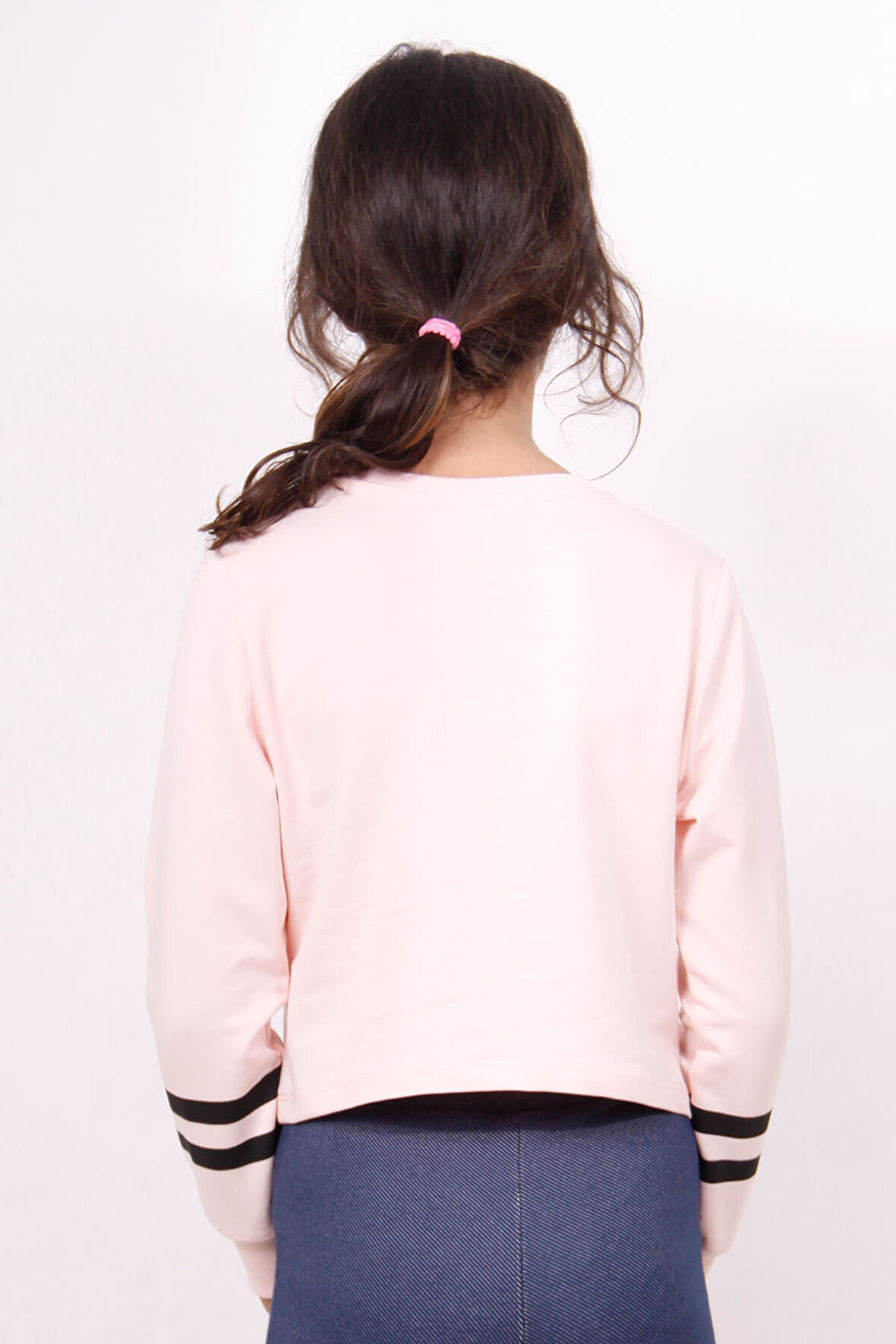 Toontoy Kız Çocuk Yıldızlı Dream Baskılı Sweatshirt