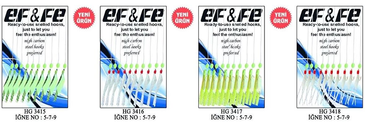 EFFE ÇAPARİ SABİKİ 10lu HG3415 - NO-7 - AVC00596-İĞNE NO-NO-7