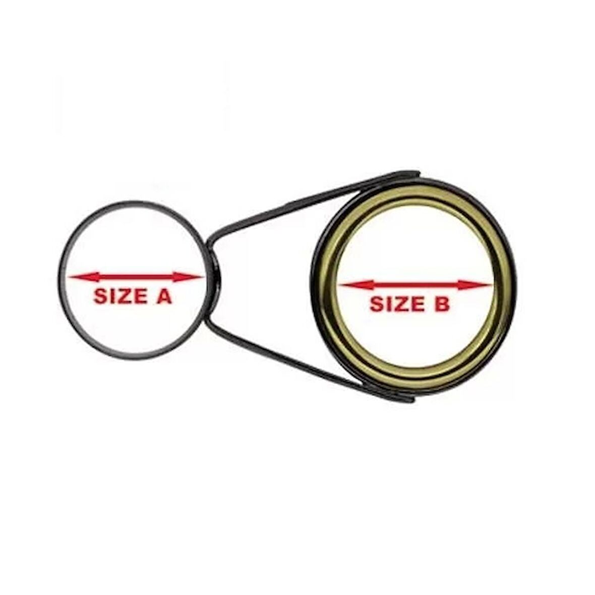 PORSELEN HALKA GOLD PASLANMAZ - 19.00MM