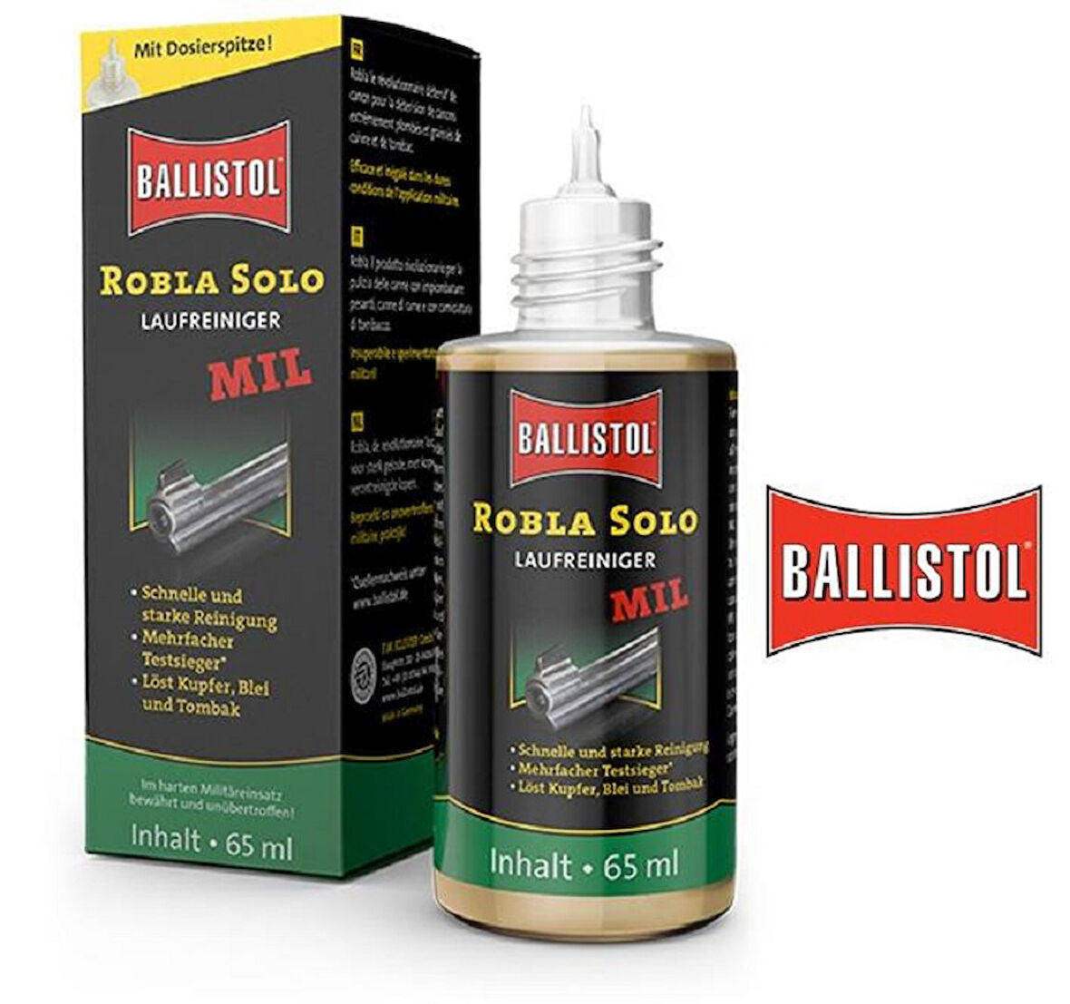 Ballistol Robla Solo Mil 65ml Namlu Temizleyicisi