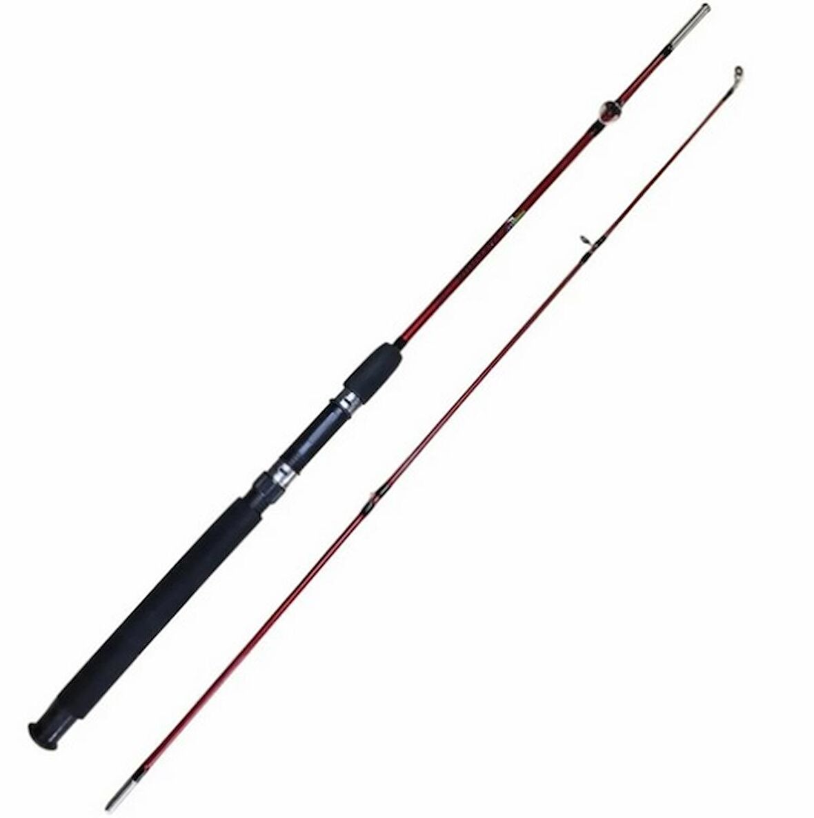Powerex Crocodile 165cm. 120-250 gr. Parçalı Dolgu Kırmızı Tekne Kamışı