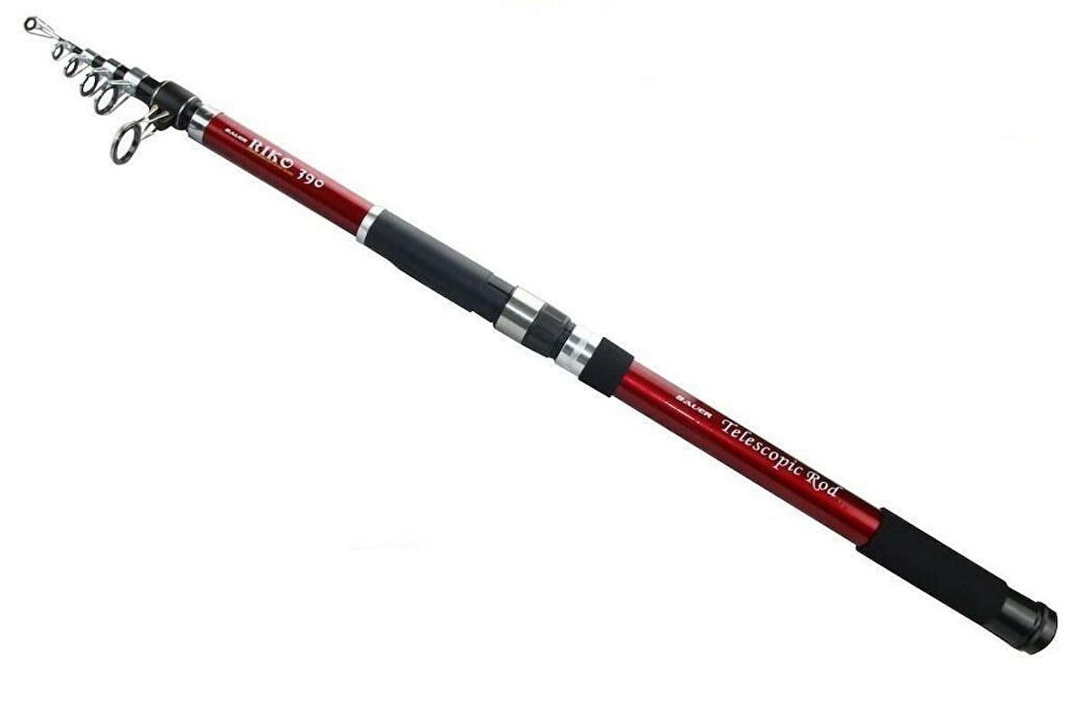 Bauer Riko 3.90m Teleskopik Surf Olta Kamışı 100-200gr