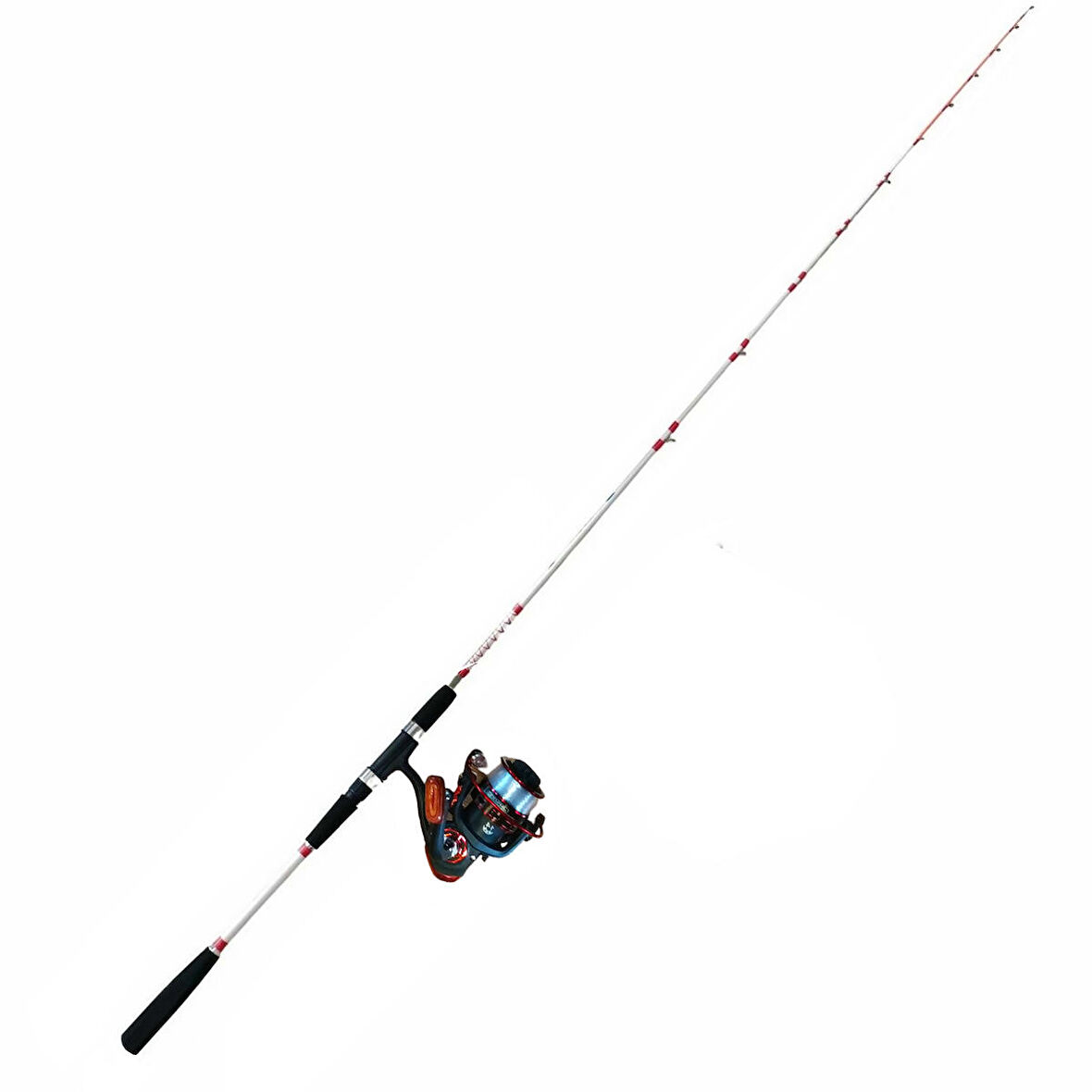 Big Bull 1.65m Dolgu Kamış JM5000 Olta Makinesi Bot Tekne Kamış Seti