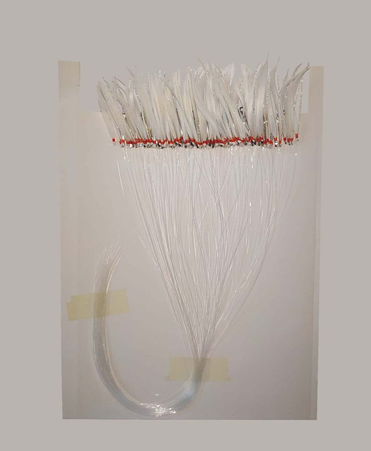 Avcı Market Beyaz Tüylü 100 lü Köstek 10 Numara Çapraz İğne 0.15 Misine