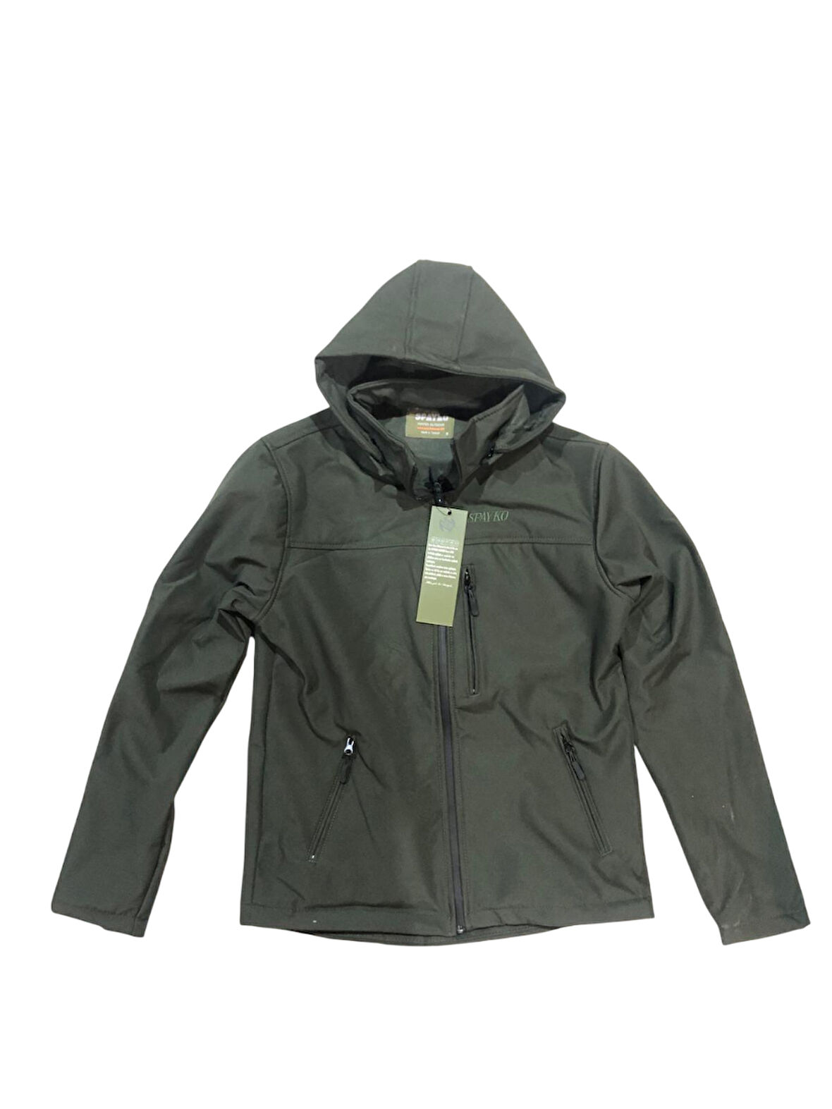 Haki Yeşil Taktikal Softjell Mont - 3XL