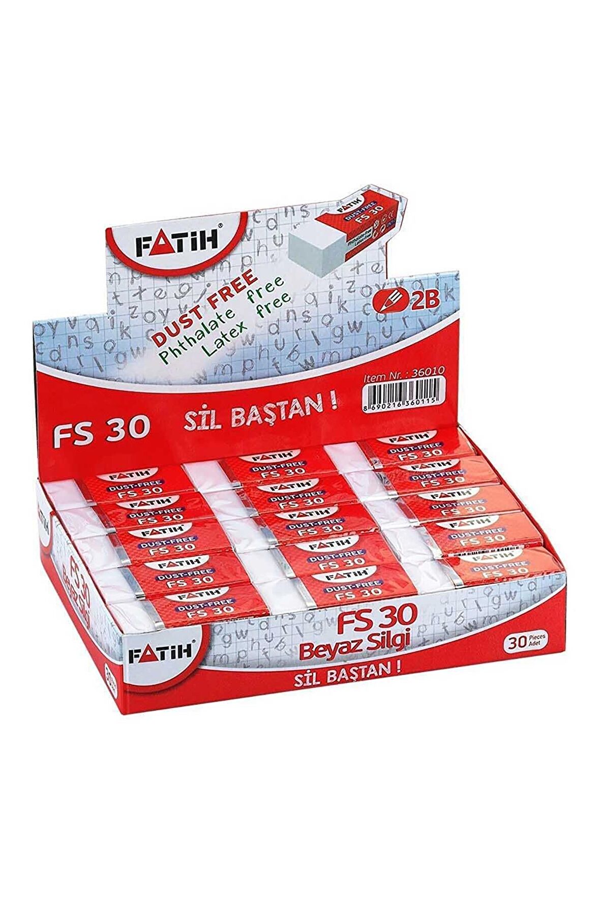 Fatih Silgi Beyaz Fs-30