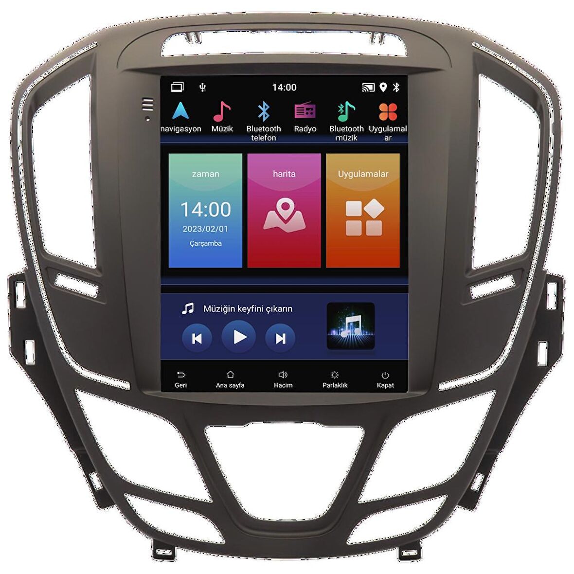 Opel Insignia Android Multimedya Sistemi (2015-2016)