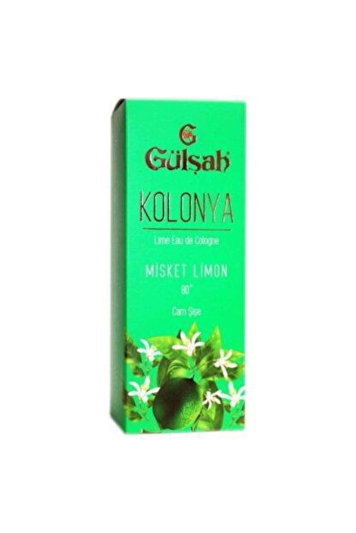 Gülşah Limon Kolonyası 80 Derece Cam Şişe 250 ml