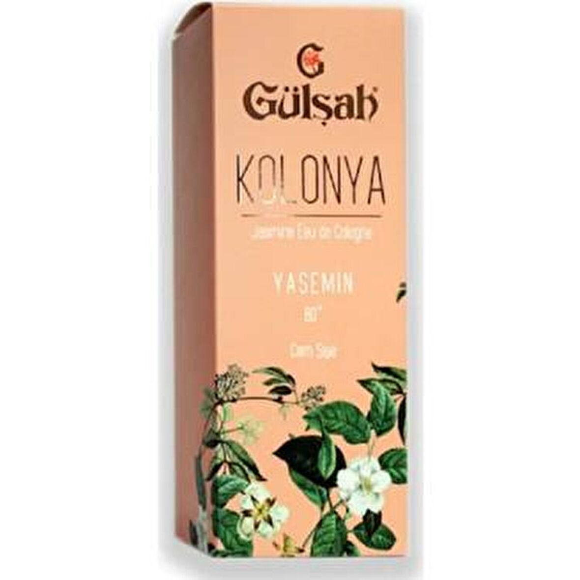 Gülşah Yasemin 80 Derece Cam Şişe 250 ml Kolonya