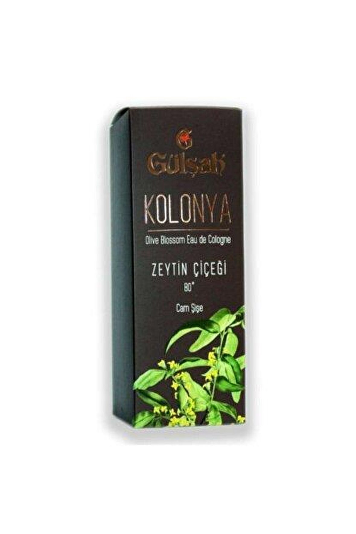 Gülşah Zeytin Kolonyası Çiçeği Kolonyası 80 Derece Cam Şişe 250 ml