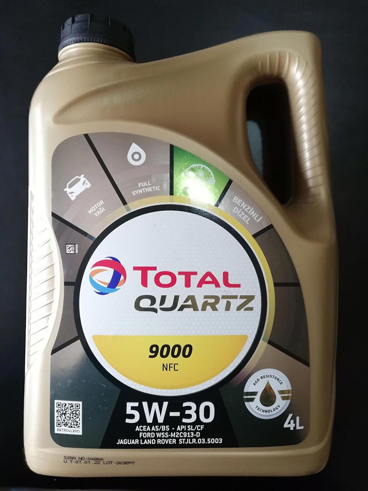 QUARTZ 9000 NFC 5W-30 4L D.Y.2022