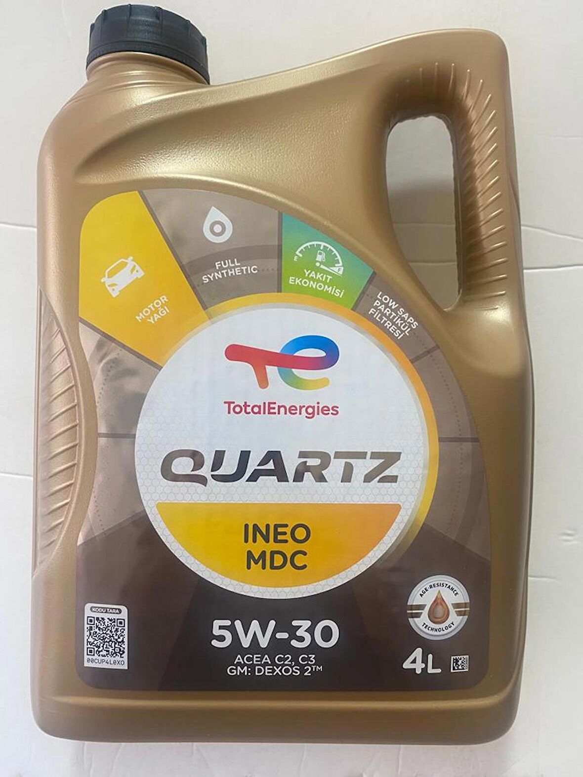 QUARTZ INEO MDC 5W30 4L GM DEXOS 2 MOTOR YAĞI D.Y.2023