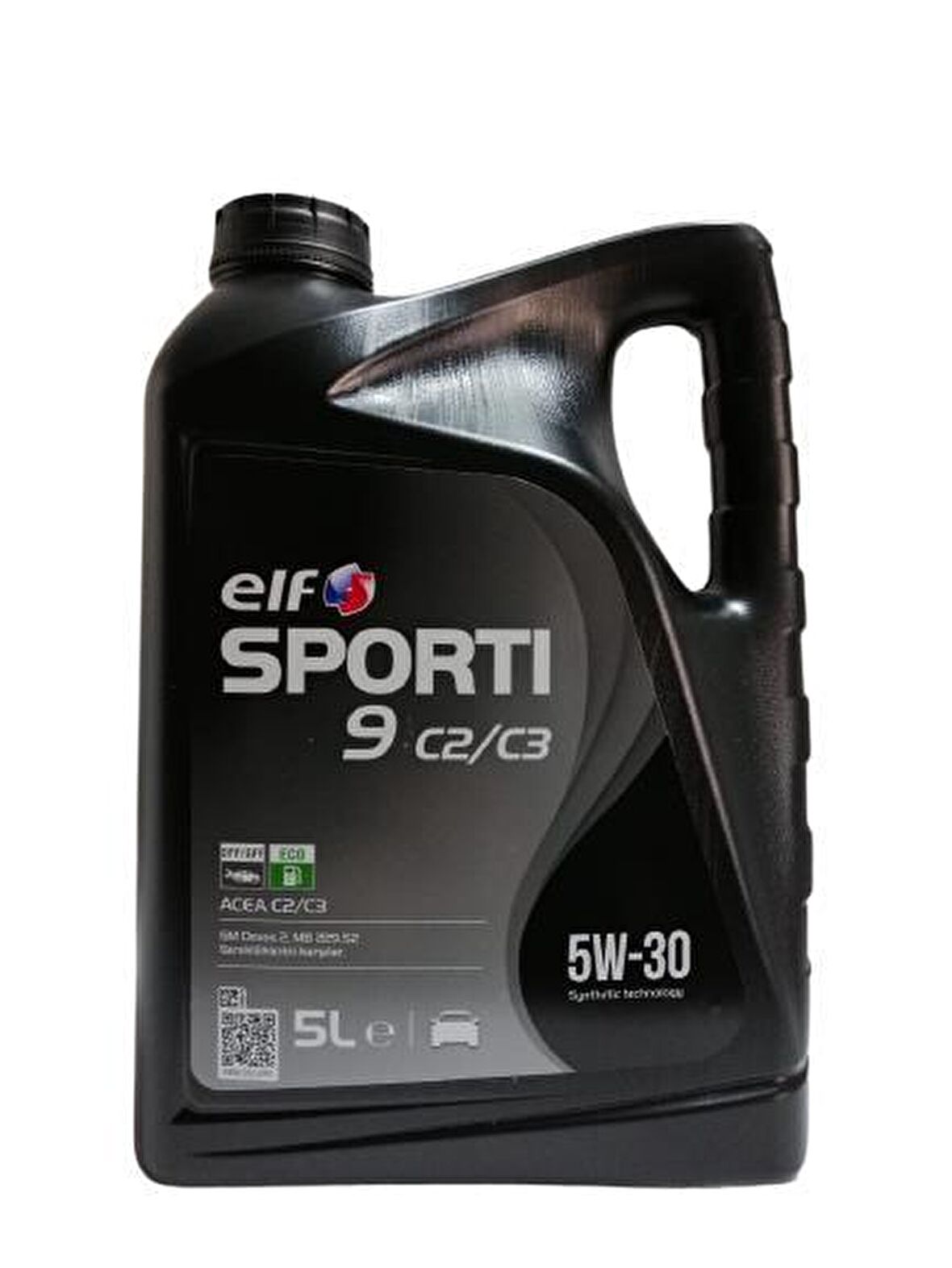 Elf Sporti 9 5W-30 Sentetik 5 lt DPF Benzin-Dizel Motor Yağı Üretim:2022 