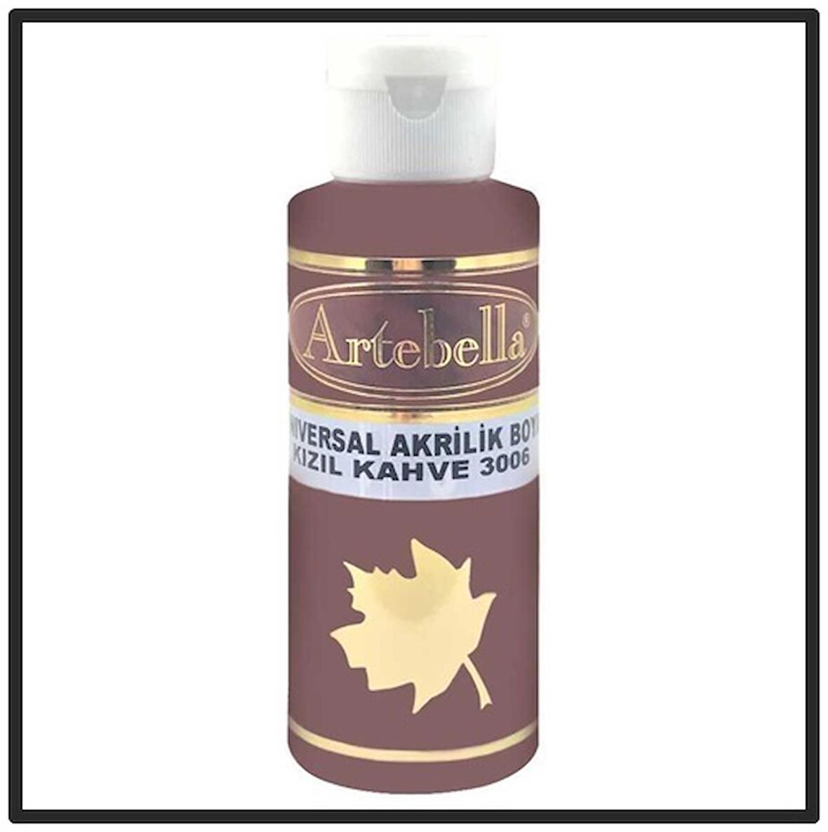 Artebella Akrilik Boya 3006130 Kızıl Kahve 130 ml