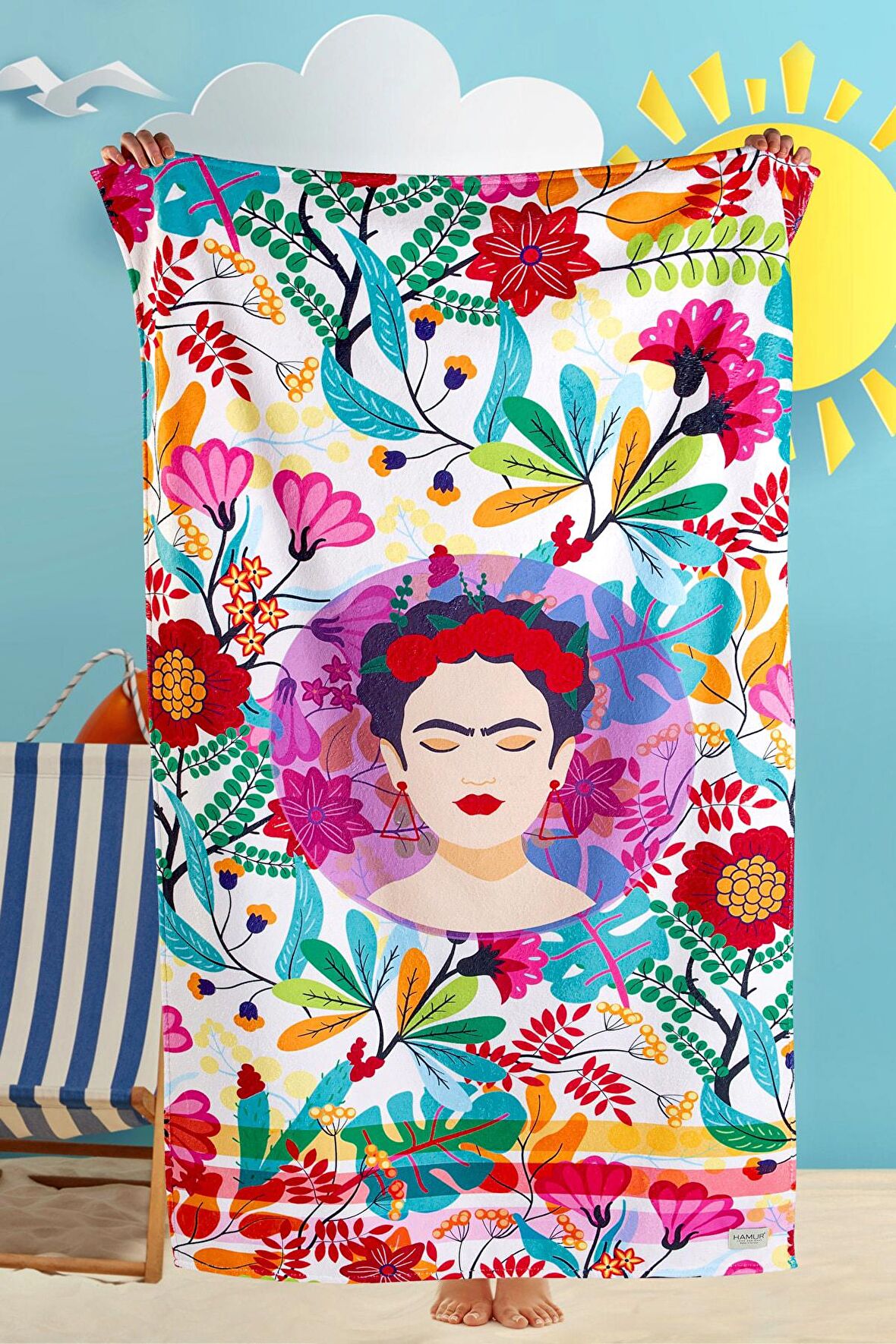 Plaj Havlusu Frida 80x150 cm