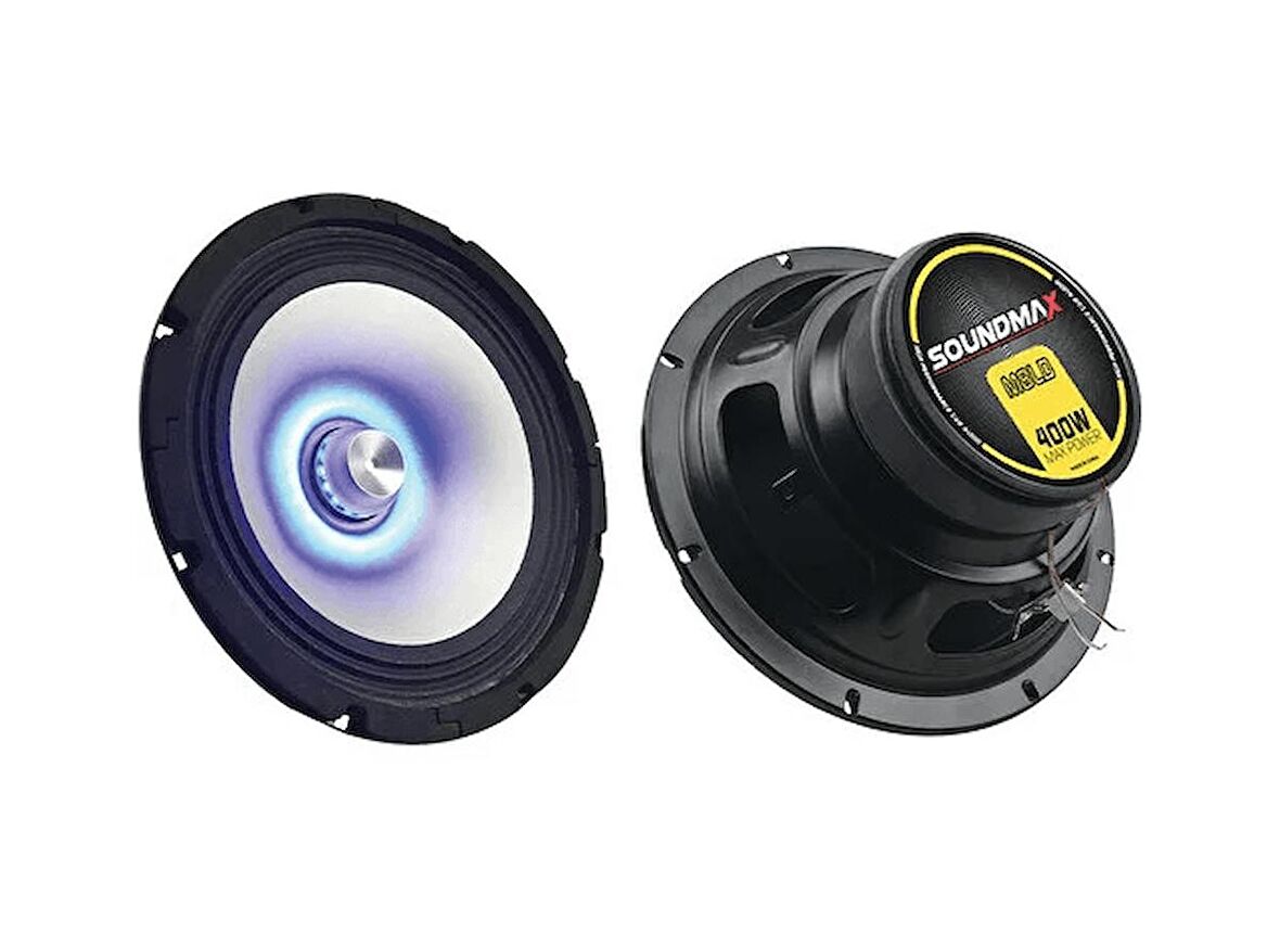 SOUNDMAX SX-M8LD 20CM LED MİDRANGE