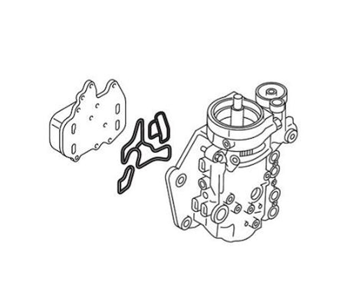 Mercedes Truck Yakıt Sogutucu Govde Orıngı Takım Euro 6 Mercedes Om470 - Elring 340.330