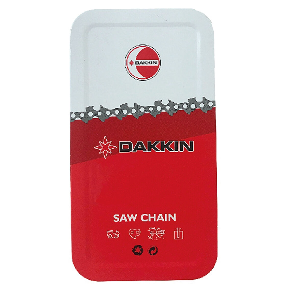 DAKKIN 20LPX 34diş 68a .325" 1.3mm .050" Köşeli Kesik Kutu Zincir