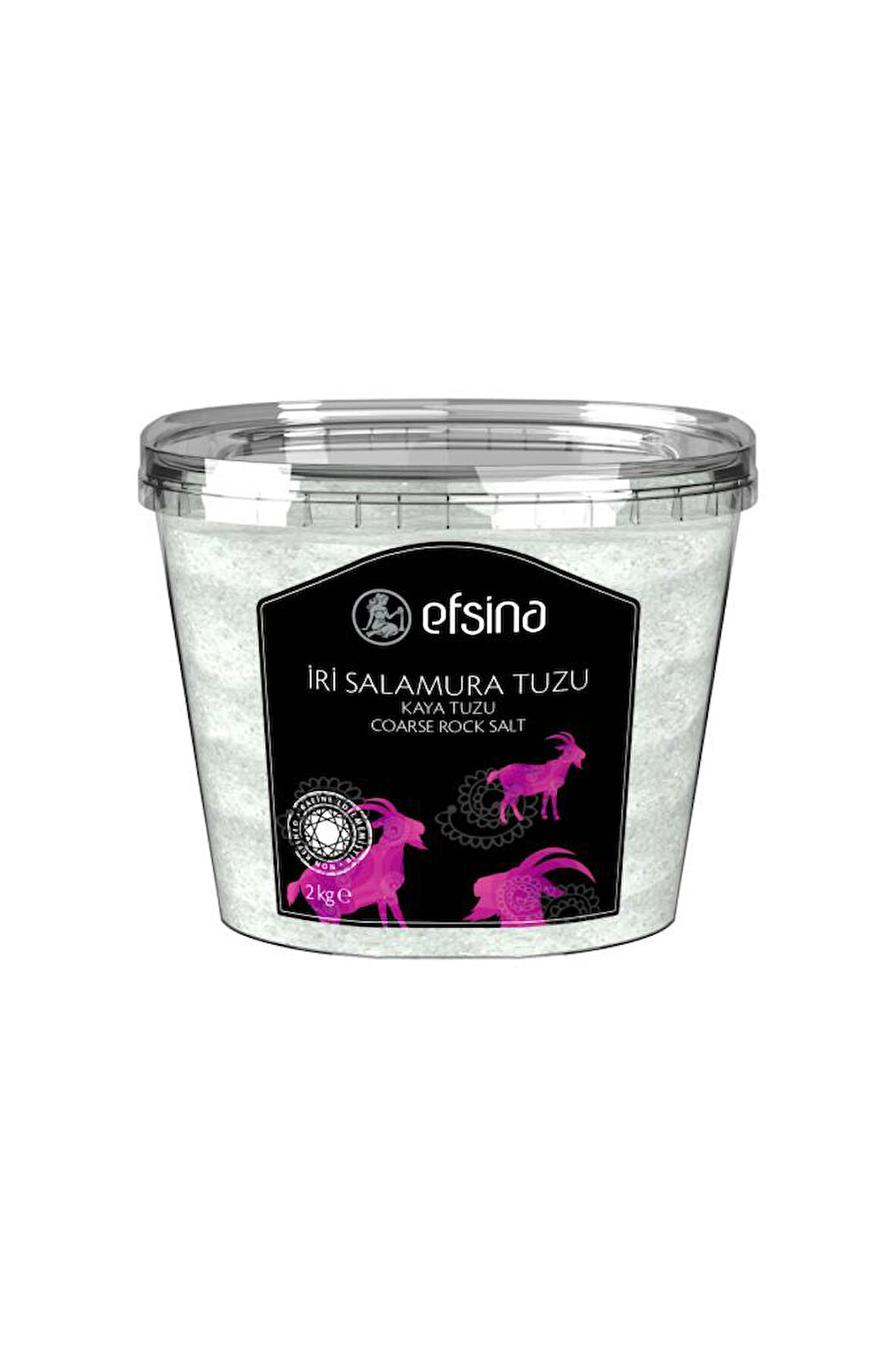 Efsina İri Kaya Tuzu 2 Kg  