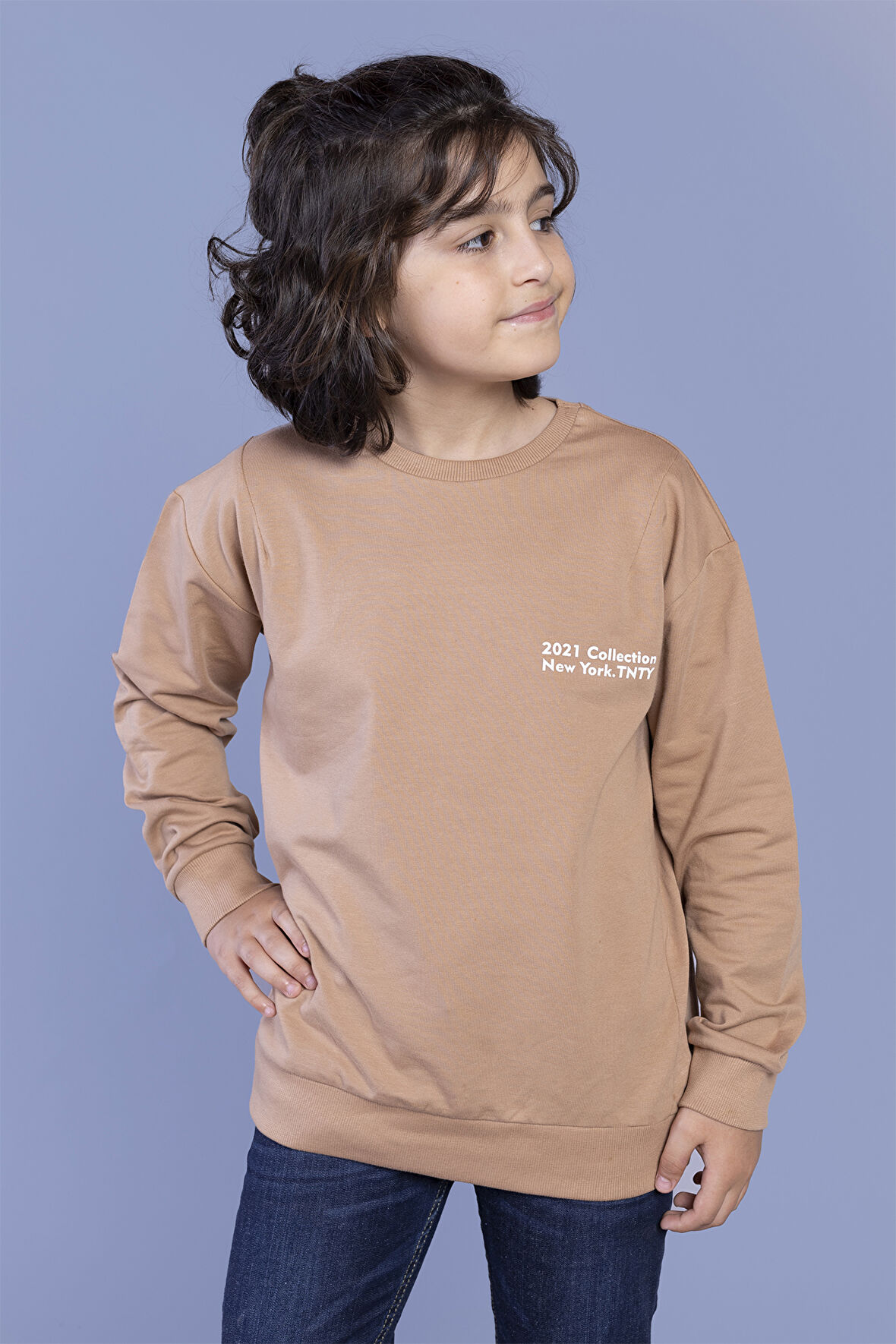 Toontoy Erkek Çocuk Baskılı Sweatshirt