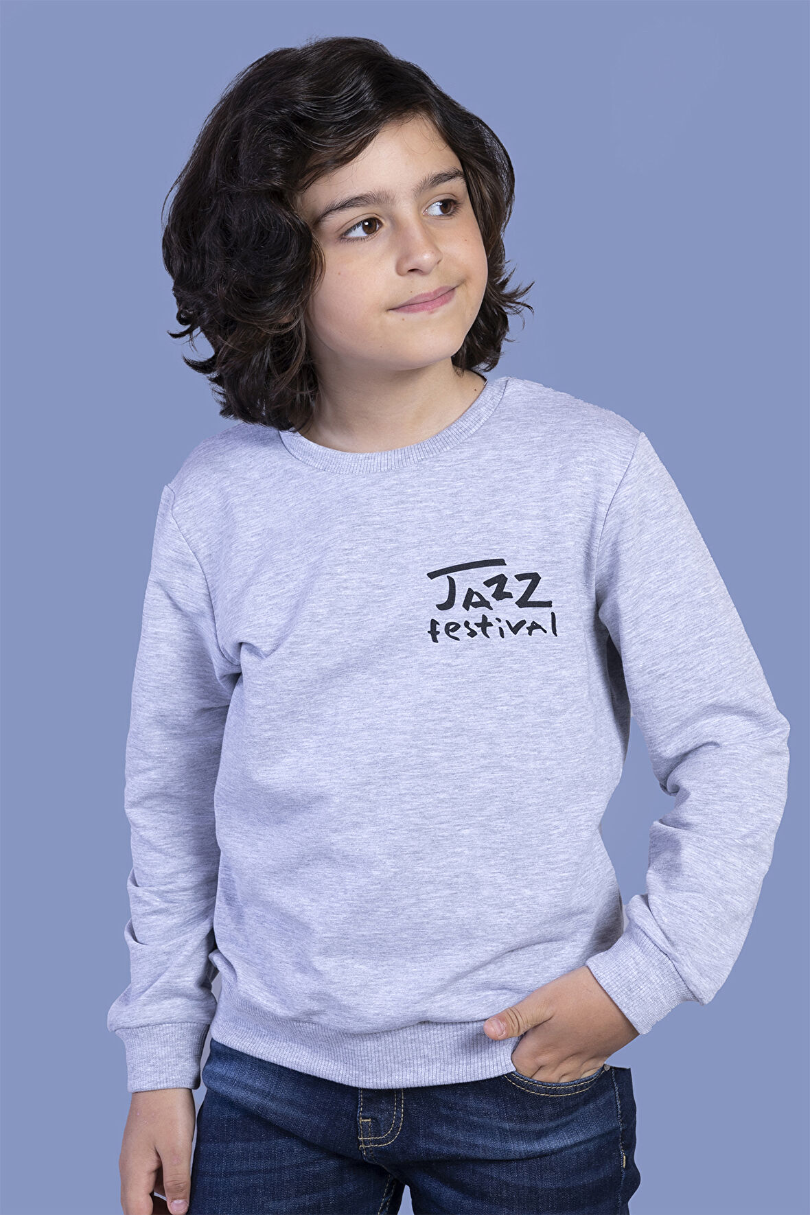 Toontoy Erkek Çocuk Baskılı Sweatshirt