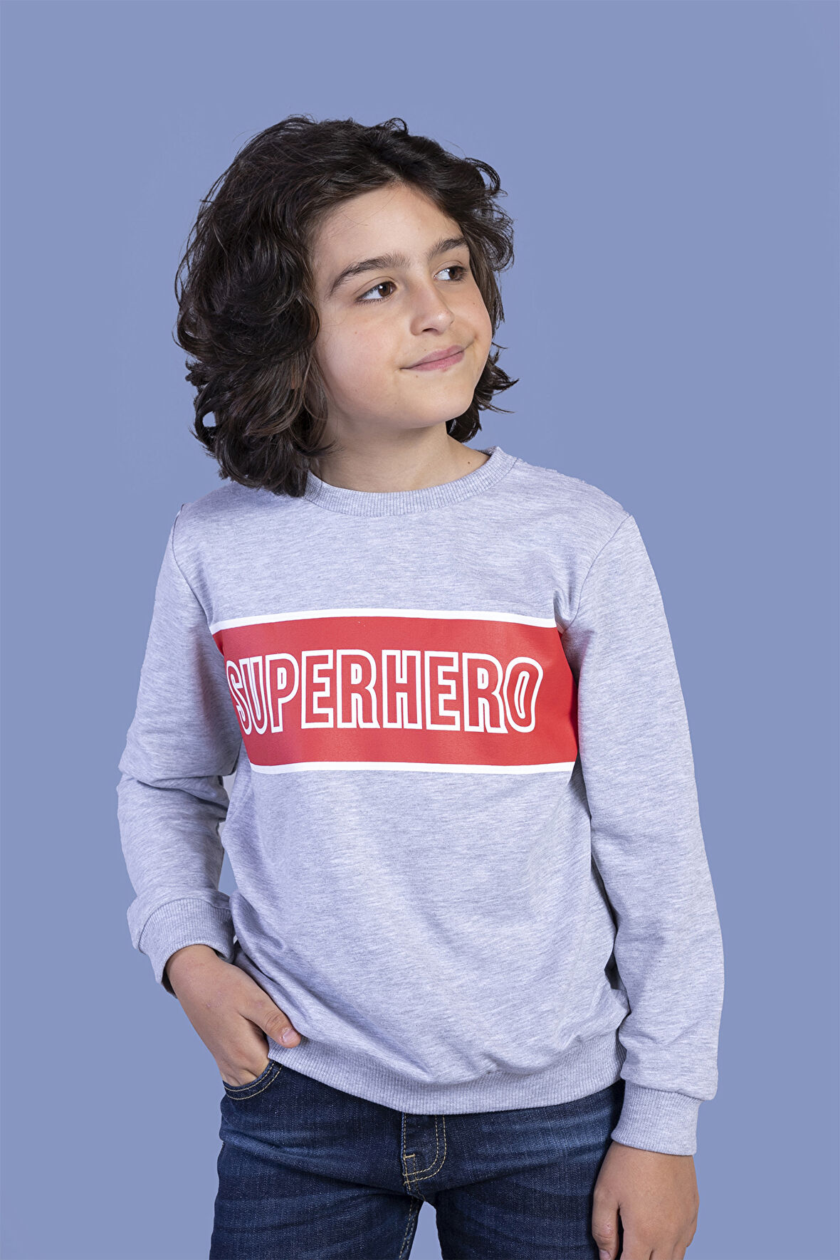 Toontoy Erkek Çocuk Baskılı Sweatshirt