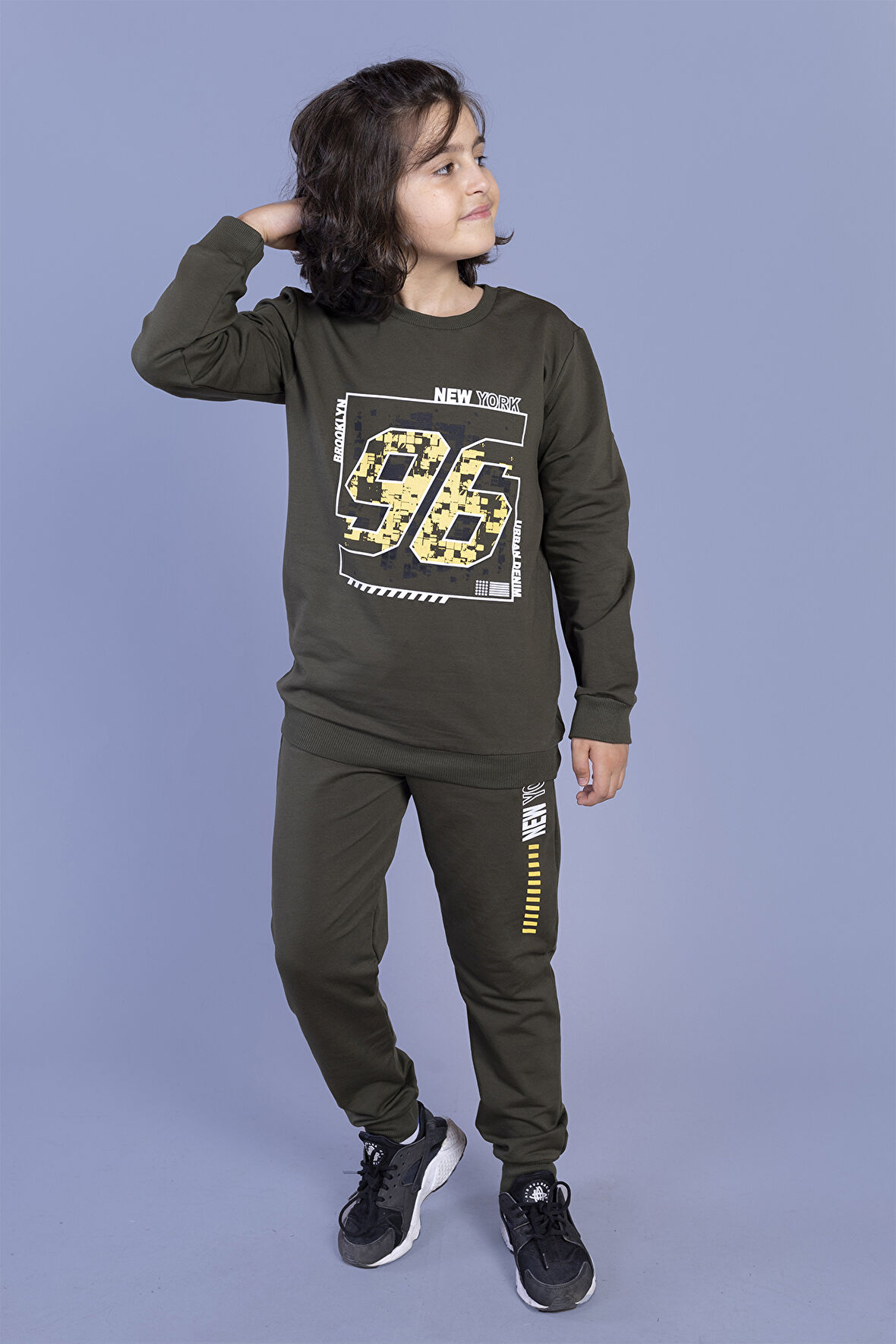 Toontoy Erkek Çocuk Baskılı Eşofman Takımı