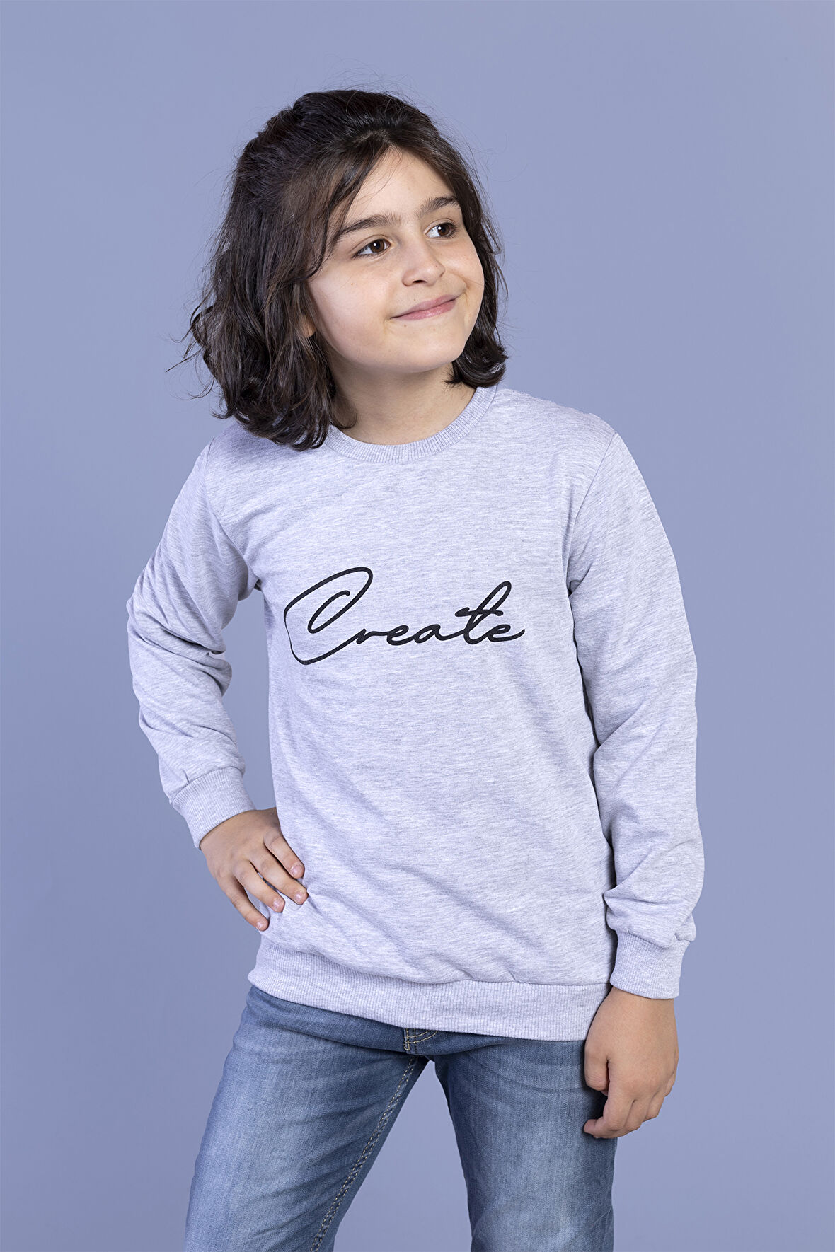 Toontoy Erkek Çocuk Baskılı Sweatshirt