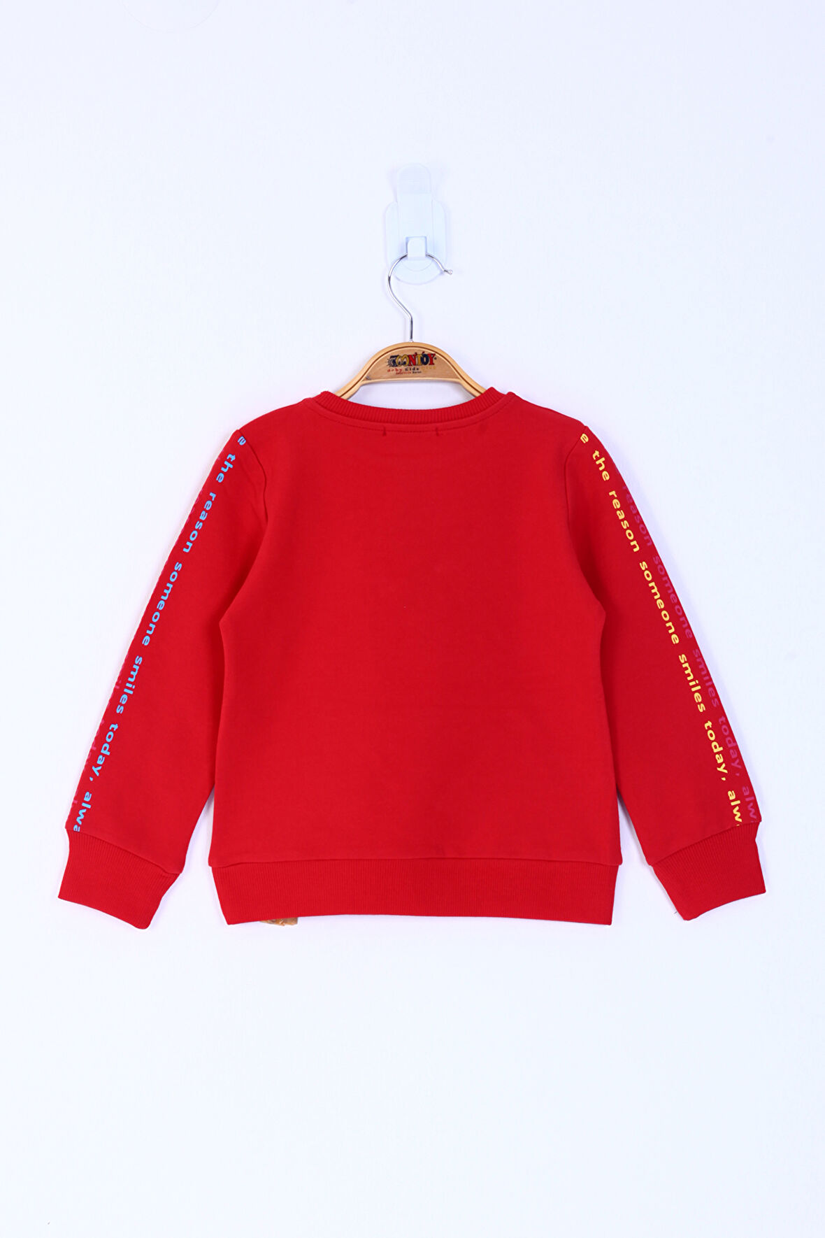 Toontoy Kız Çocuk Always Baskılı Sweatshirt 